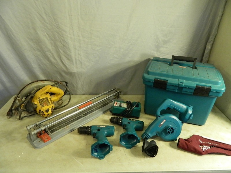 Cordless Tools, Tile Cutter, and More Tools, Electronics 