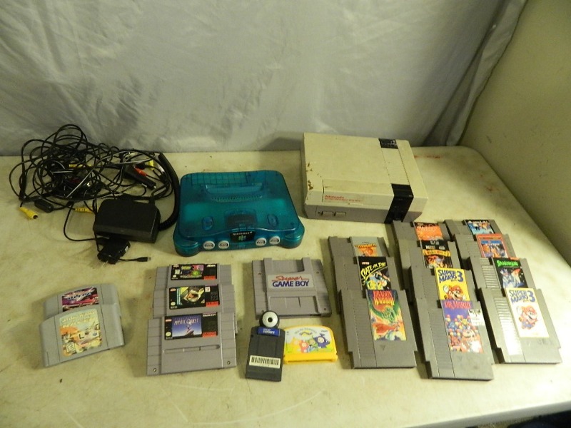lot 115 image: N64, Nintendo, and More