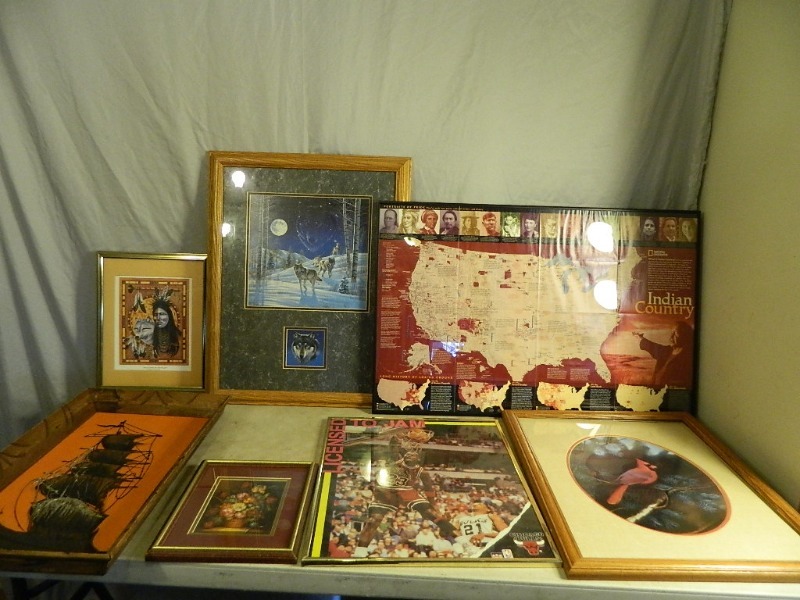 lot 133 image: Assorted Framed Art