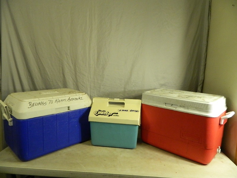 lot 139 image: 3 Assorted Coolers