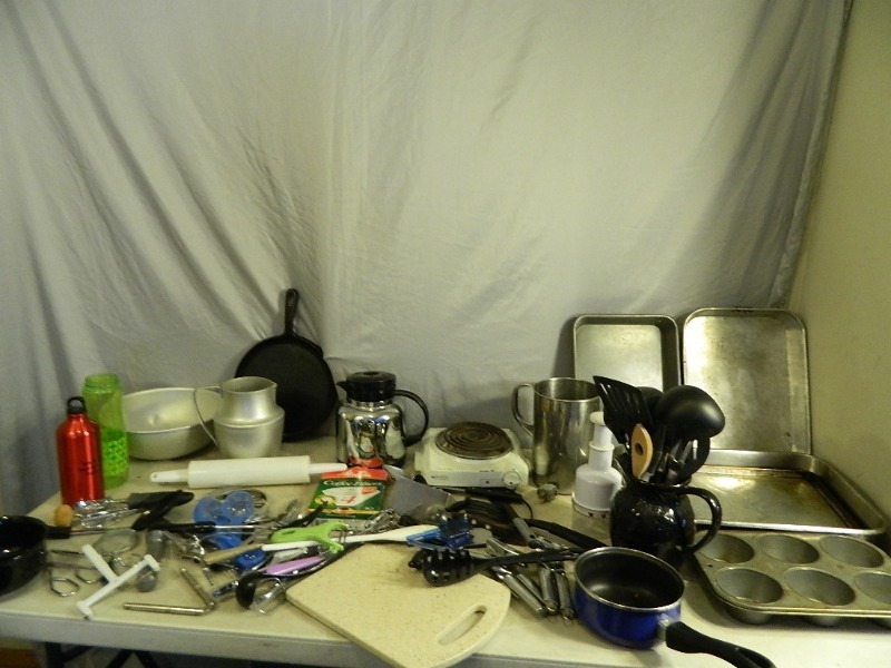 lot 168 image: Cast Skillet, Pans, Utensils, and More