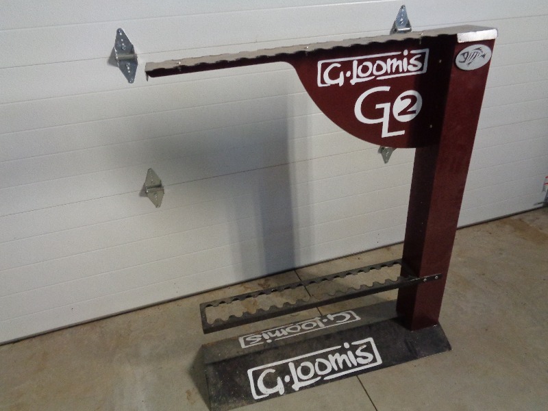 lot 34 image: G Loomis Fishing Rod Storage Rack
