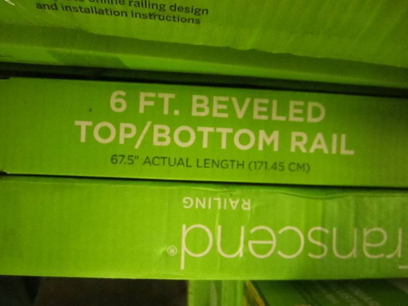 lot 4 image: lot of 12 trex transcend 6ft bevele...