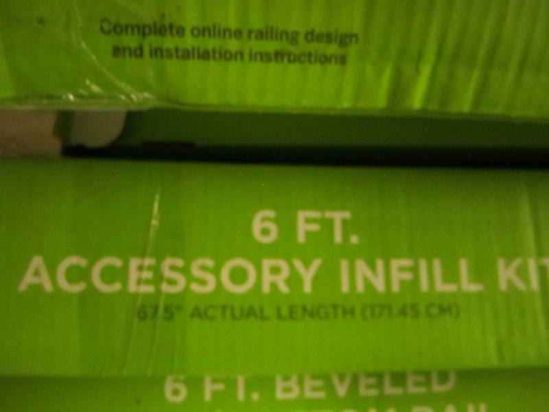 lot 5 image: lotl of 9 trex transcend 6ft access...