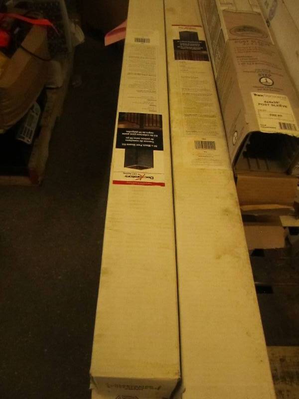 lot 35 image: 6 deckorators 54 post sleeve kits ...