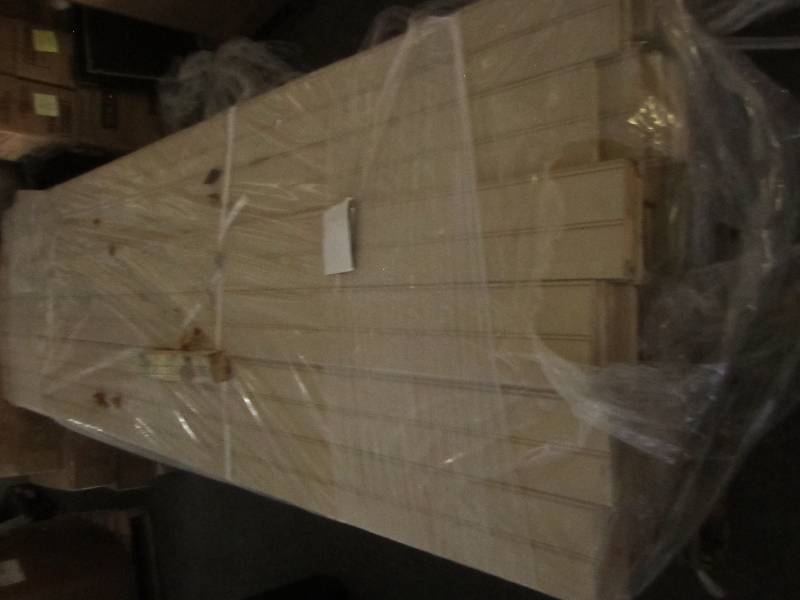 lot 42 image: big pallet full of 6x9 foot and 6...