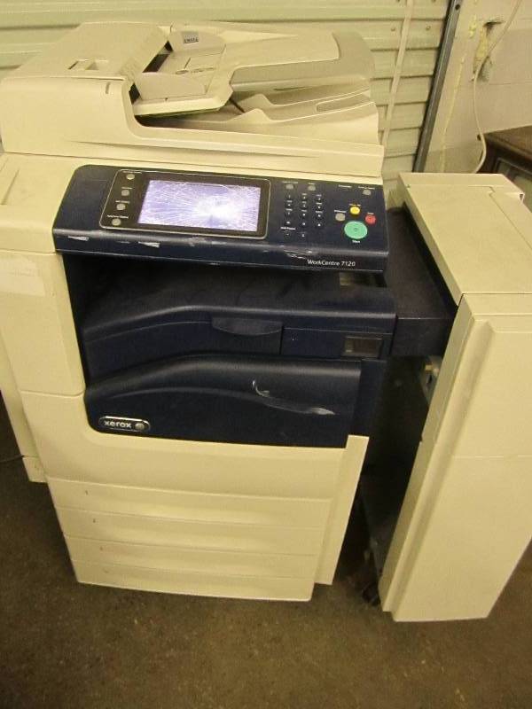 lot 71 image: xerox workcentre 7120 powers up has...