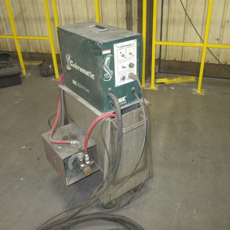 lot 7 image: MK Cobramatic I Aluminum Wire feeder wLiquid Cooled Gun
