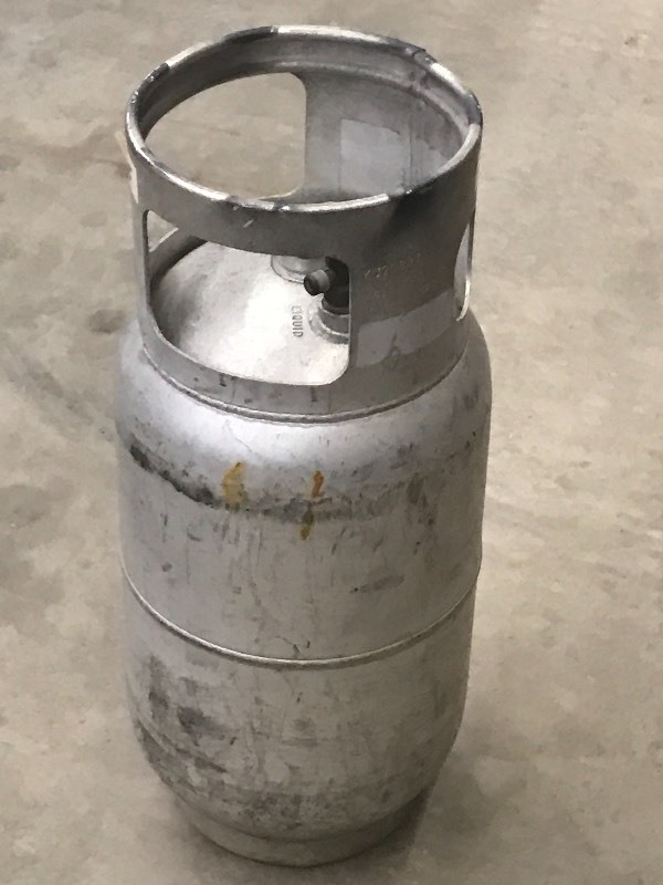 lot 26 image: 30# Aluminum LP Tank ...