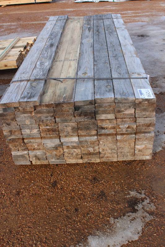 lot 1832 image: Lot of (100) 2x6x102in. Boards