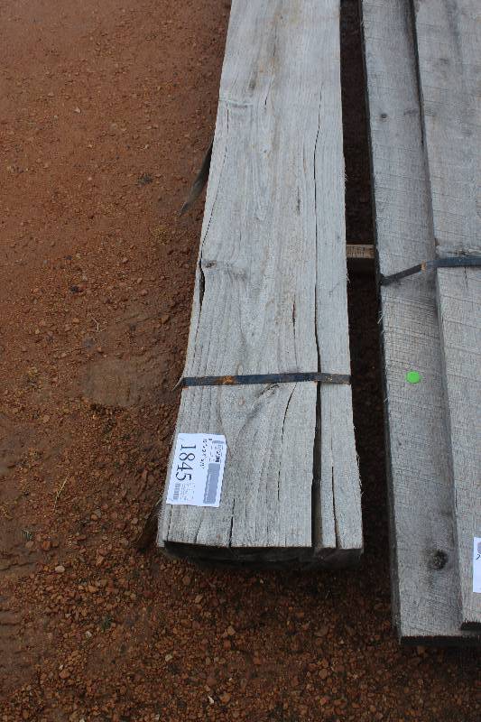 lot 1845 image: Lot of (2) 12x2.5x156in. Boards
