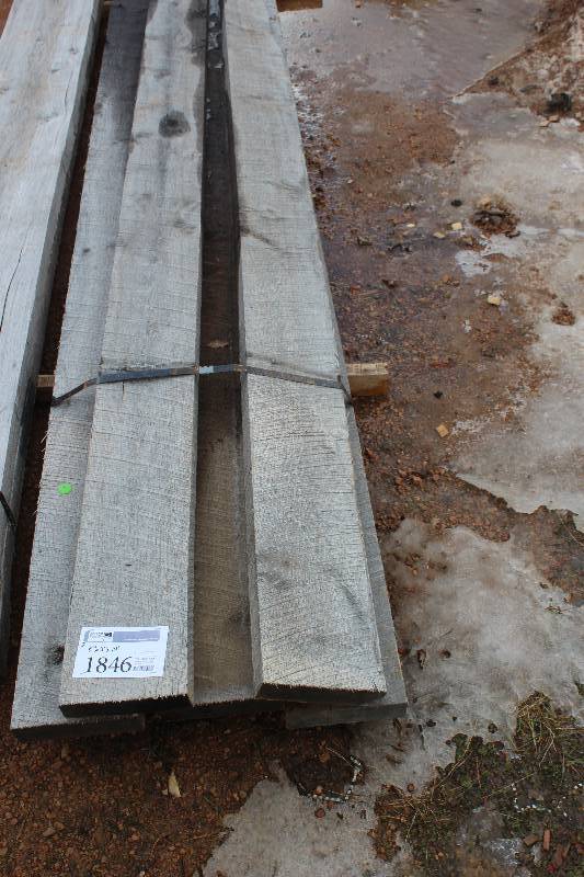 lot 1846 image: Lot of (7) 8x2x168in. Boards