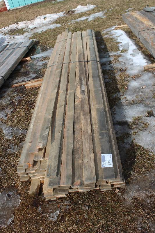 lot 1874 image: Lot of (100) 3x1x168in. Boards