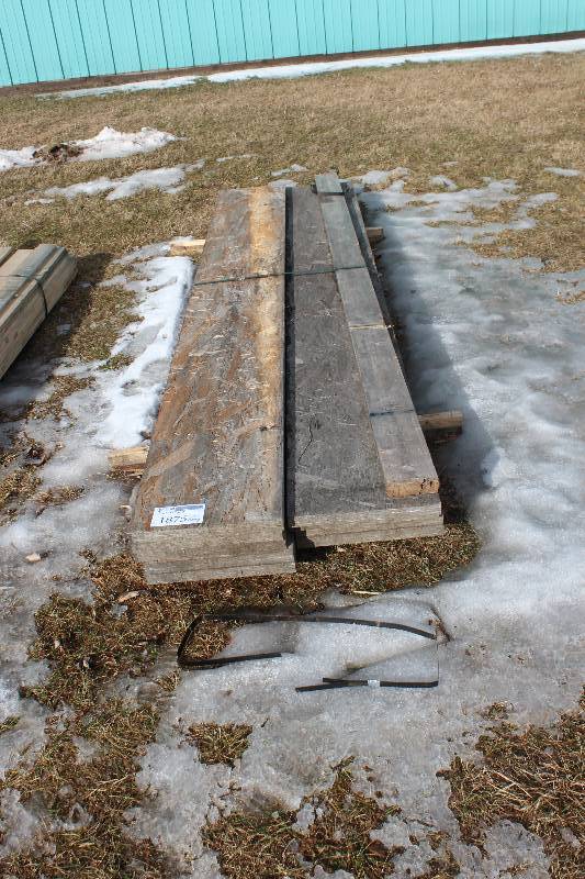 lot 1875 image: Lot of (10) 16x1.5x144in. Boards