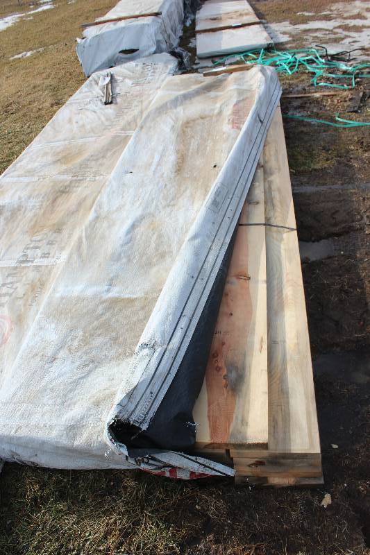lot 1815 image: Lot of (16) 11x1.5x168in. Boards