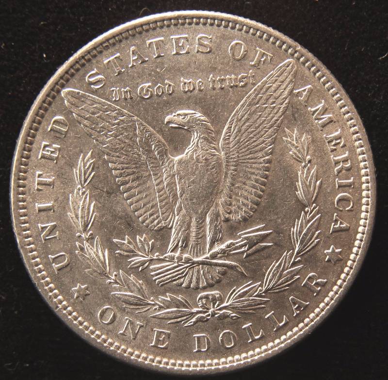 1898 MORGAN SILVER DOLLAR AU58