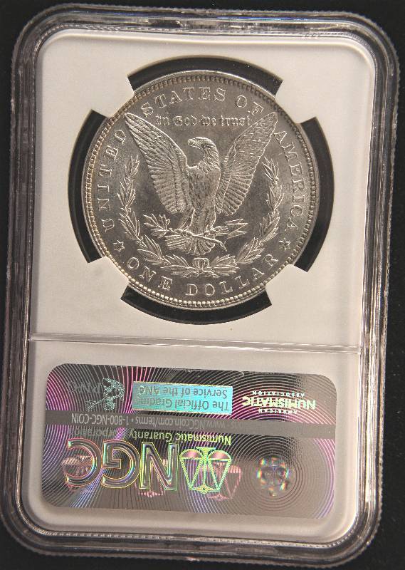 1885 MORGAN SILVER DOLLAR MS64 NGC