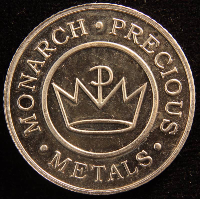 12 TROY OZ. .999 FINE SILVER MONARCH PRECIOUS METALS