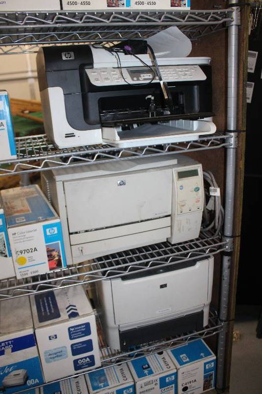 lot 1276 image: Lot of (3) Printers