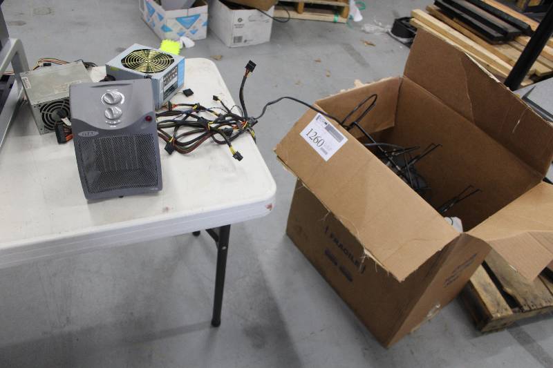 lot 1260 image: Box Lot of Computer Equipment