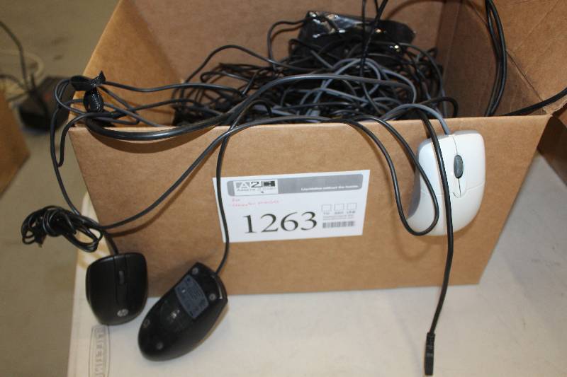 lot 1263 image: Box Lot of Computer Equipment