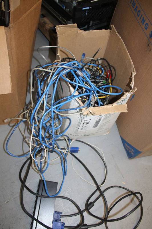 lot 1262 image: Box Lot of Computer Equipment