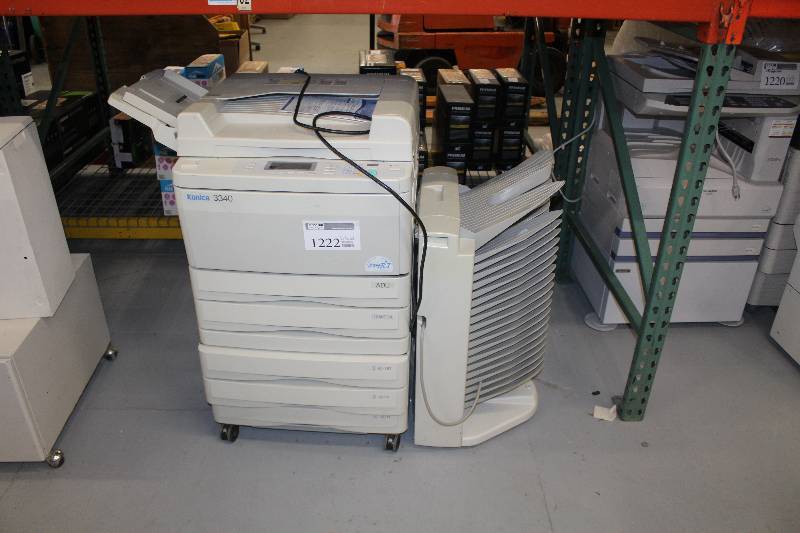 lot 1222 image: Konica 3340 Printer