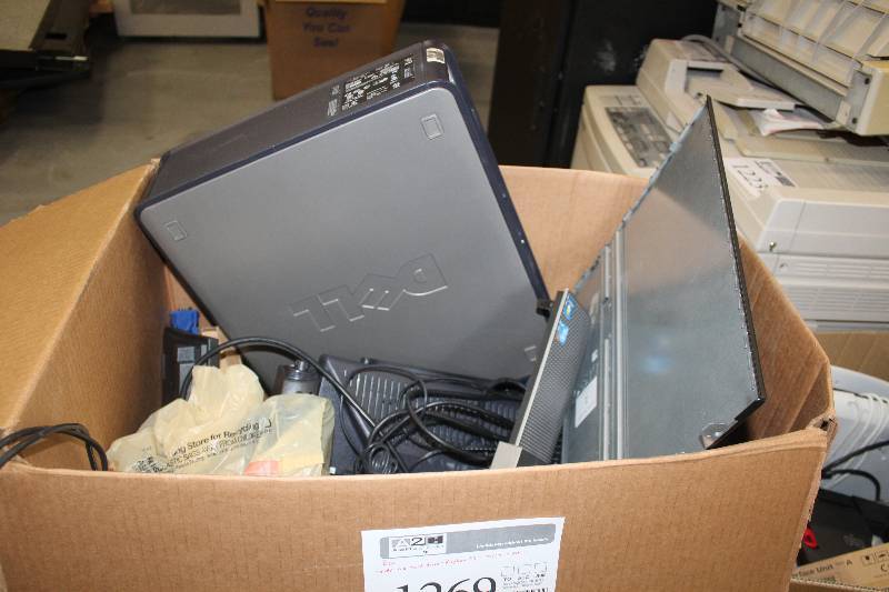 lot 1269 image: Box Lot of Computer Equipment