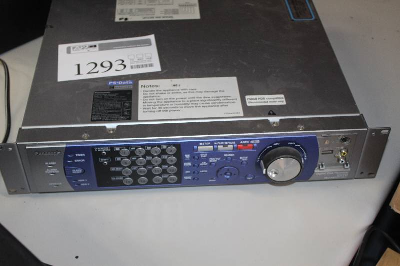 lot 1293 image: Rack-Mount Panasonic Digital Disk Recorder