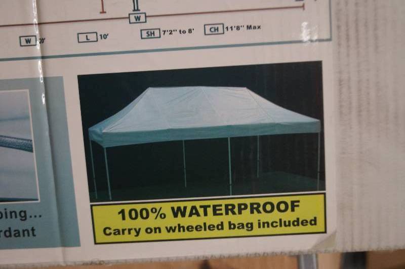 10 x 20 Pop Up Tent