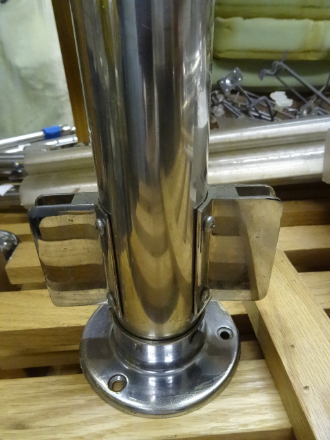 Stainless post designed for holding...
