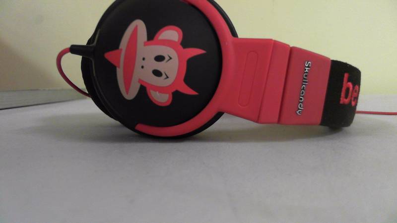 lot 457 image: Skullcandy HESH Paul Frank Devil Julius OverEar Headphones