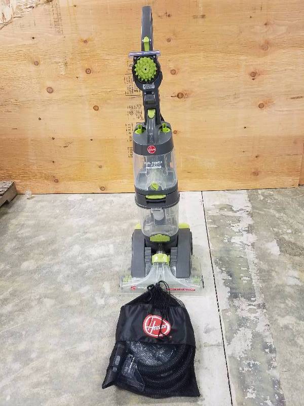 lot 200 image: Hoover Model FH2100 Dual Power 10 Amps Pro Carpet Washer with Attachments lightly used GREAT WORKING CONDITION