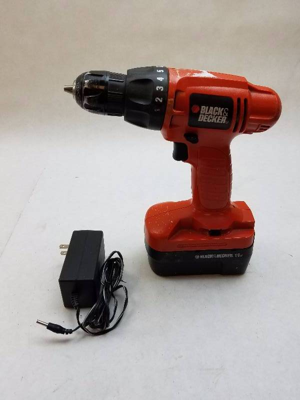 black and decker drill charger 18v