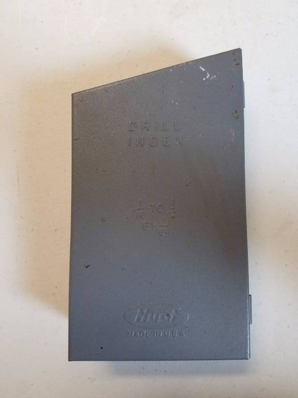 lot 241 image: Huot Drill Index 116-12 by 164 Bit Set with Original Hard Case GREAT CONDITION