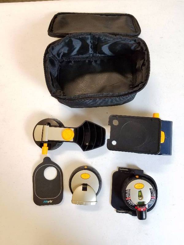 lot 245 image: Ryobi EMM0001 AIRgrip MultiTASKIT Level with Laser with Original Soft Case GREAT WORKING CONDITION