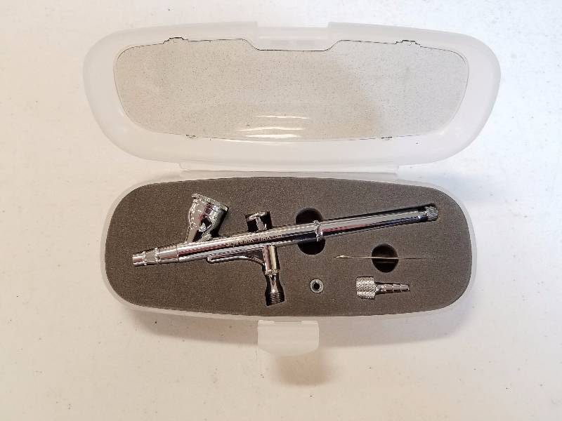 lot 248 image: Sparmax Max-35 Airbrush with Hard Case and Manual EXCELLENT CONDITION