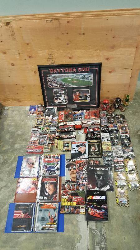 lot 272 image: 60 NASCAR Memorabilia Lot Featurjng Dale Earnhardt Jr., Sr. and Others SEE DESCRIPTION AND PICS EXCELLENT CONDITION