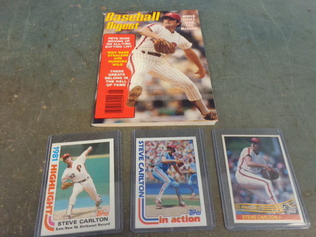 Steve Carlton collectables