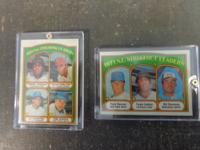 Vintage baseball cards