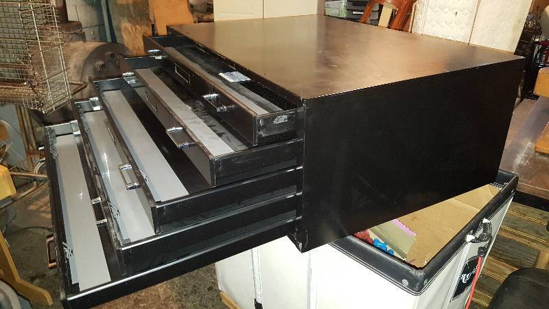 lot 44 image: Blueprint file cabinet
