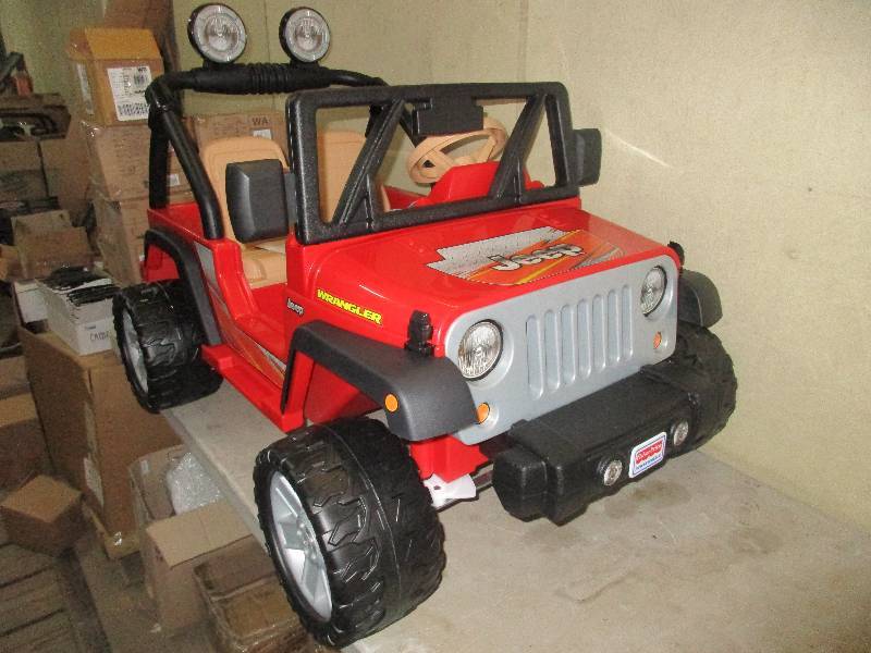 lot 2 image: JEEP WRANGLER 12 VOLT POWER WHEELS - COMPLETE - NEW