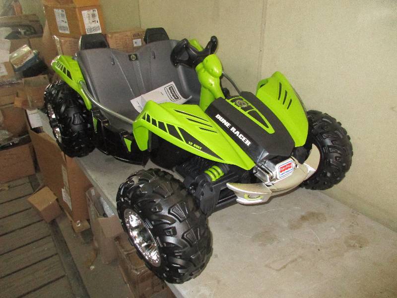 lot 7 image: DUNE RACER 12 VOLT POWER WHEELS - GREEN - COMPLETE