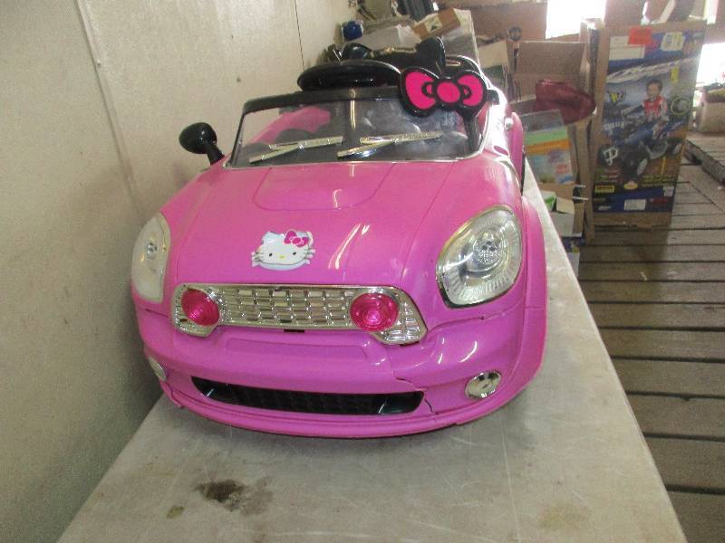 hello kitty mini cooper power wheels