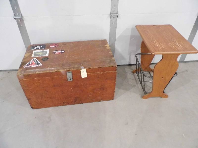 Trunk and Table