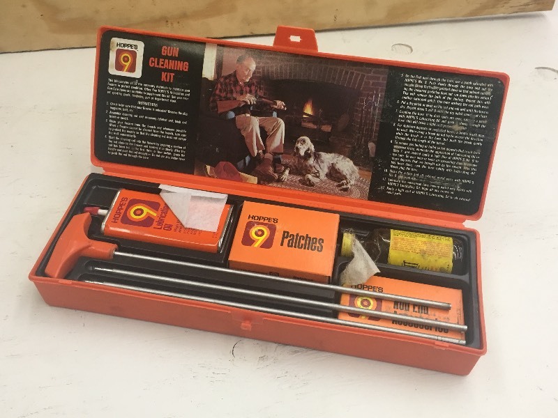 lot 14 image: Hoppes .22-Caliber Gun Cleaning Set...