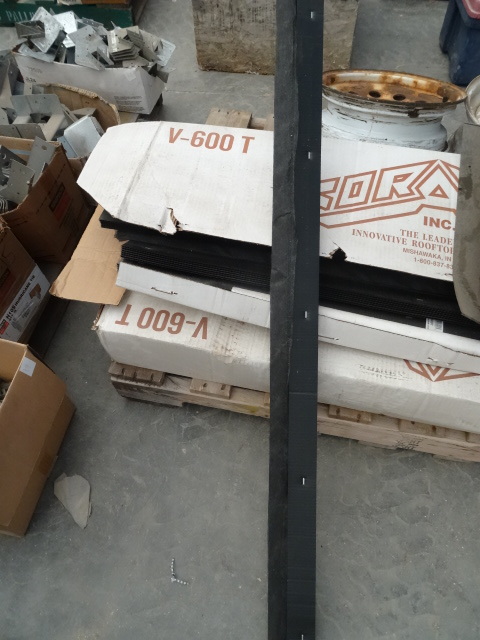 lot 18 image: V-600T roof top ventilation pieces....