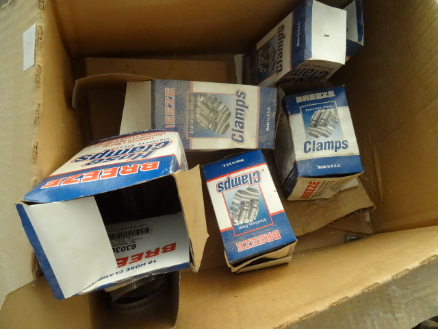 lot 75 image: Box of misc sized stainless stell h...