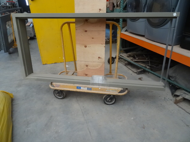 lot 94 image: 36 x 84 steel door frame...