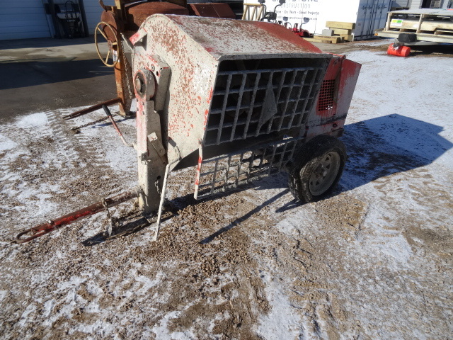 lot 102 image: Crown cement mixer. Towable. Honda ...